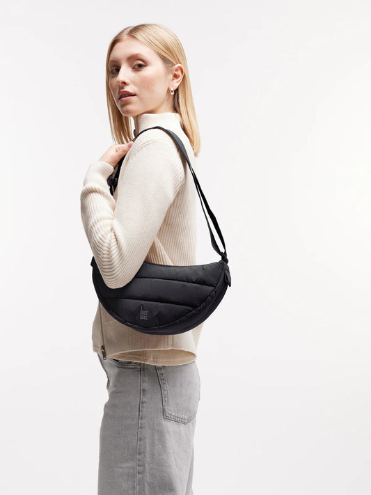 GOT BAG Tasche PUFFER MOON BAG SMALL black