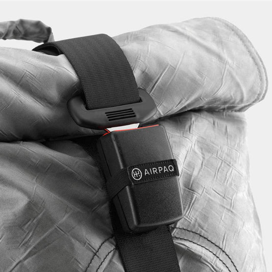 AIRPAQ Rucksack Rolltop grau