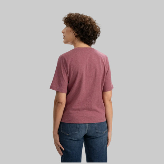 MELA V-Neck T-Shirt ANKITA jam blend