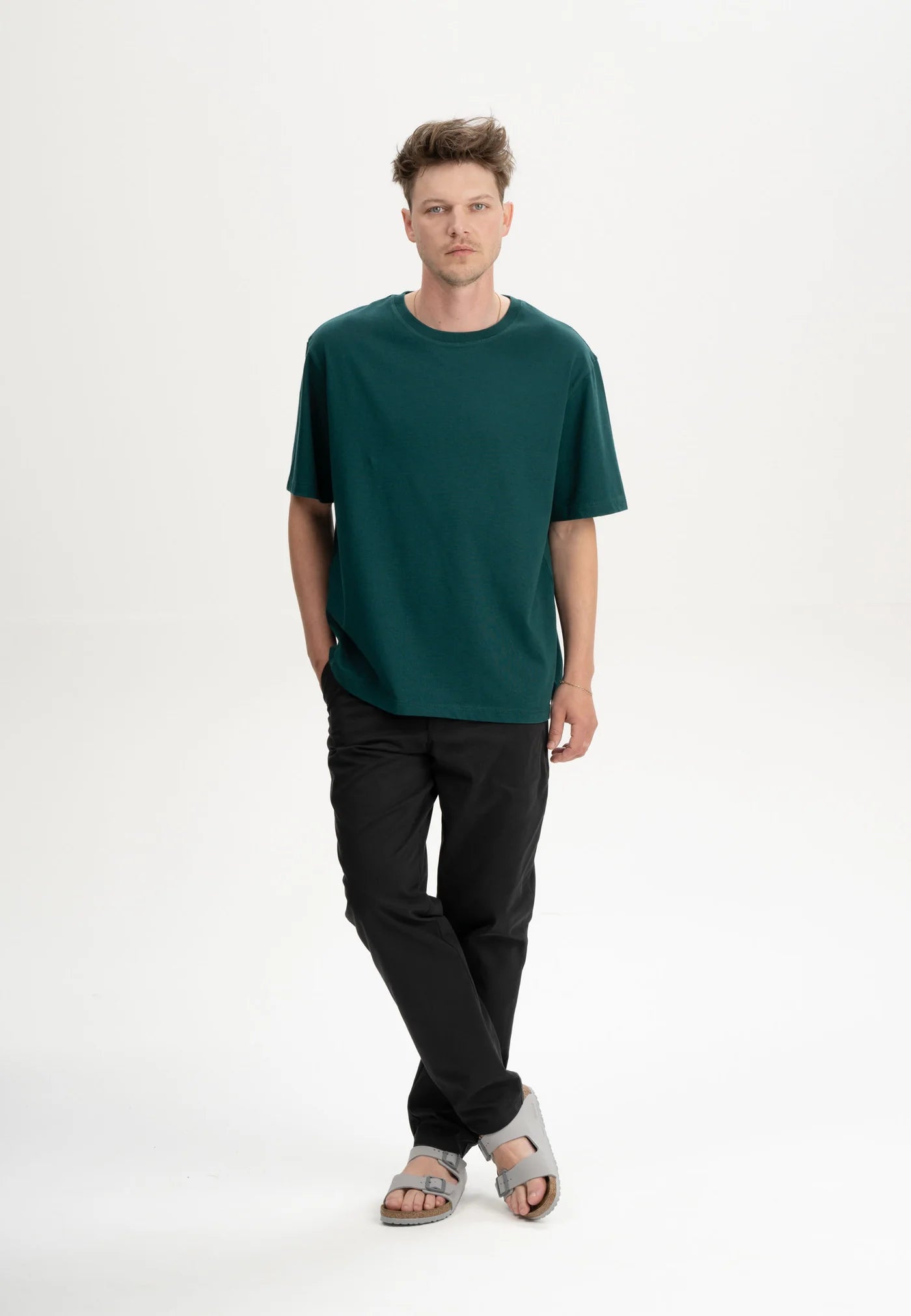 MELA Oversize T-Shirt BHAJAN deep sea