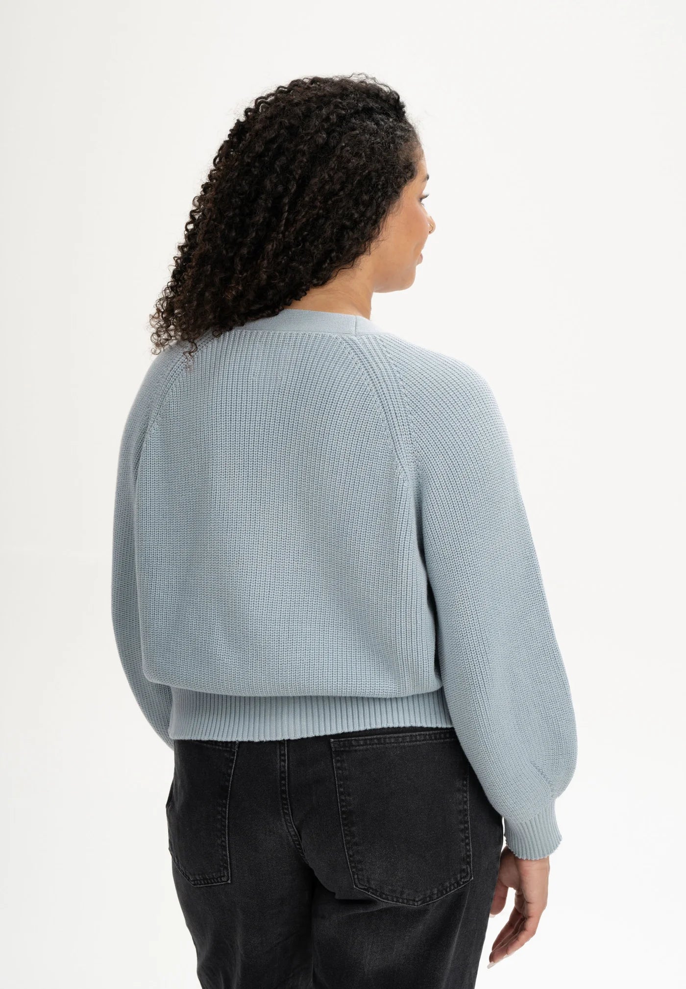 MELA Strickjacke BHUMA cloudy blue