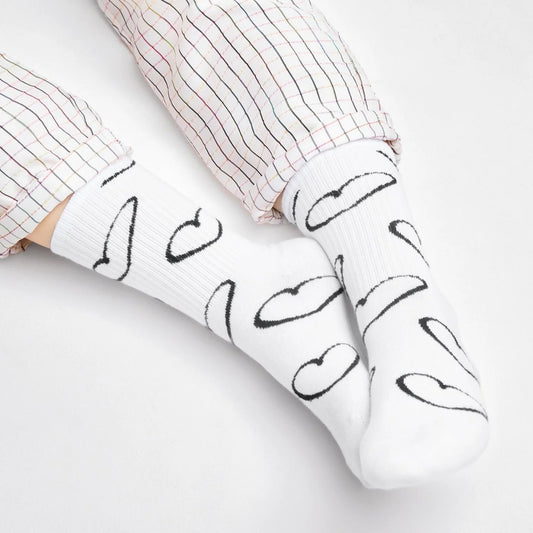 Socken DOODLE HEART