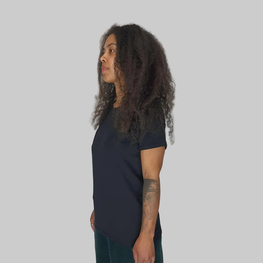 EARTH POSITIVE T-Shirt classic BASIC W5 schwarz