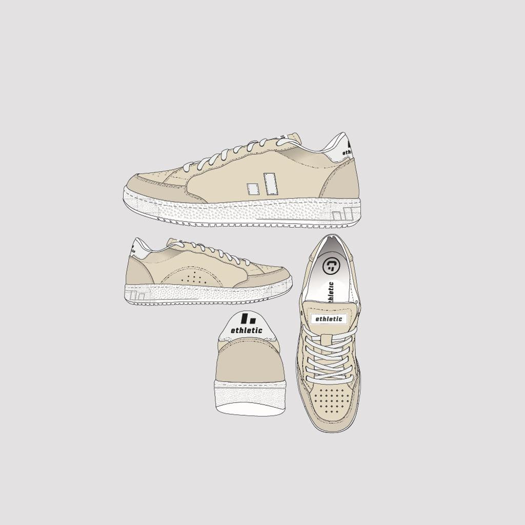 ETHLETIC Sneaker JESSE LO sand/sand