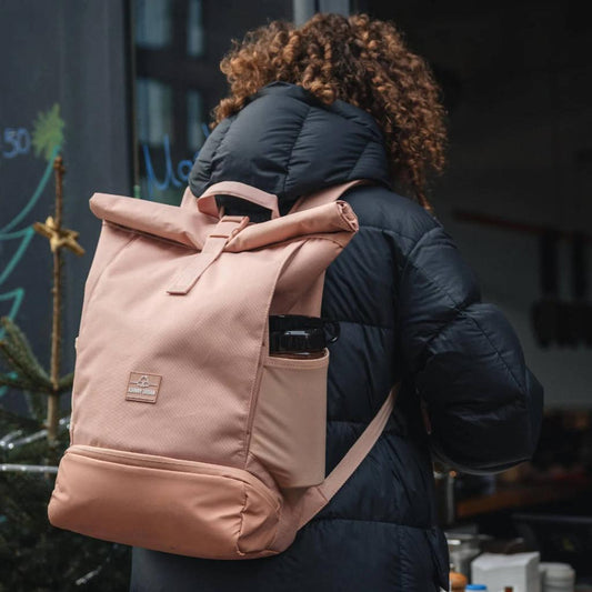 JOHNNY URBAN Rolltop Rucksack ALLEN LARGE rosa