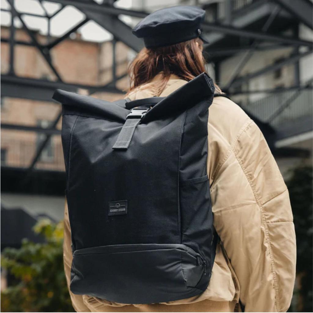 JOHNNY URBAN Rolltop Rucksack ALLEN XL black
