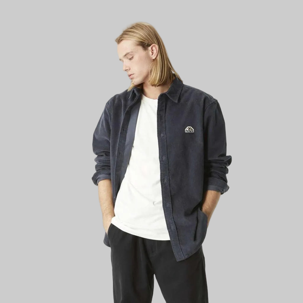 PICTURE ORGANIC CLOTHING Hemd GRAFTONS darkblue