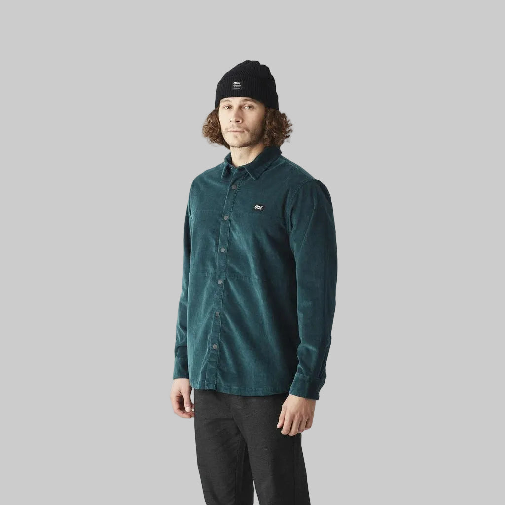 PICTURE ORGANIC CLOTHING Hemd GRAFTONS deep water