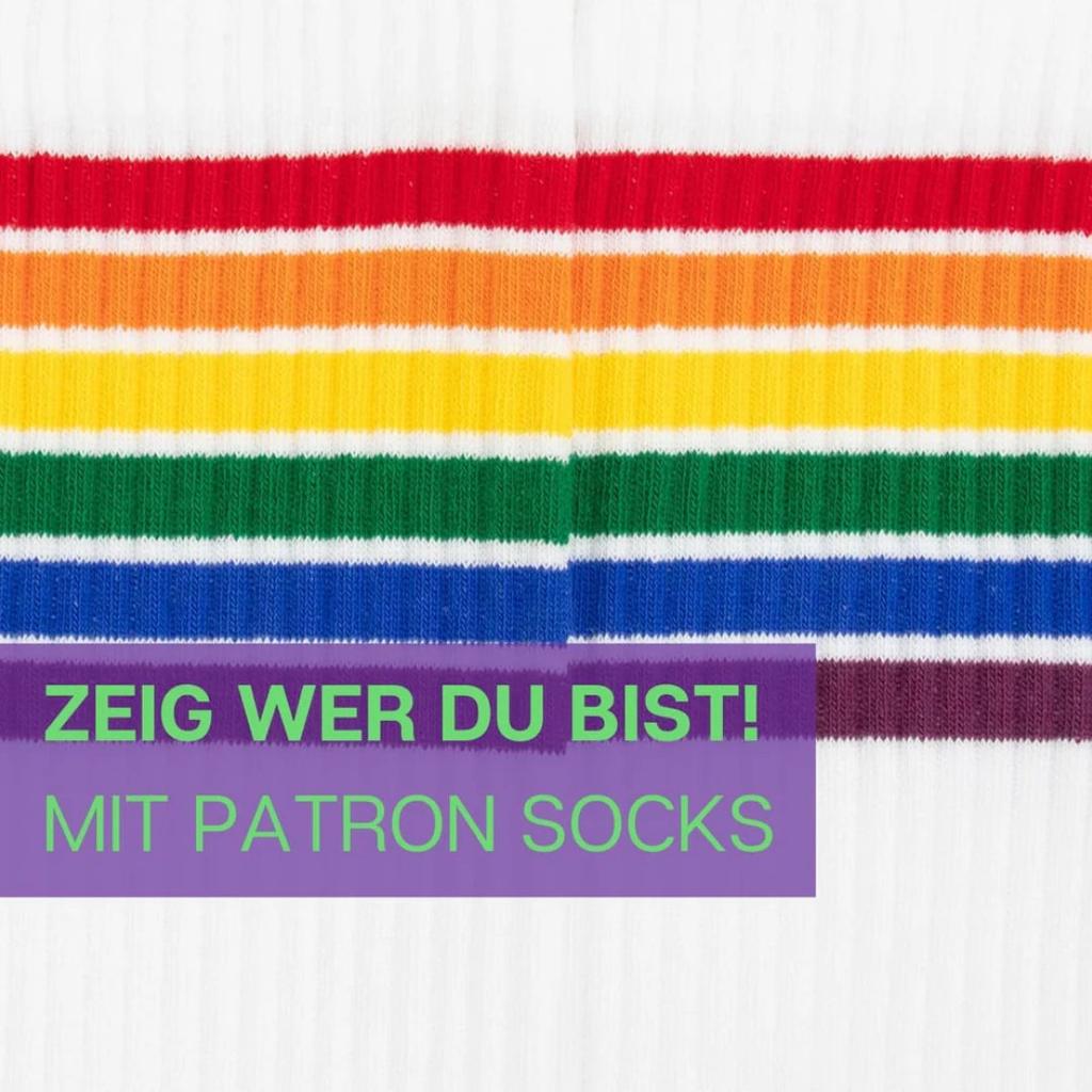 Socken Pride Stripes Crew Socks