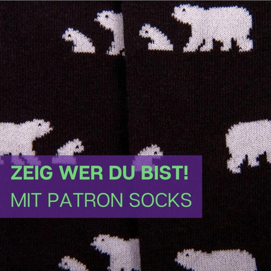 Socken Eisbär