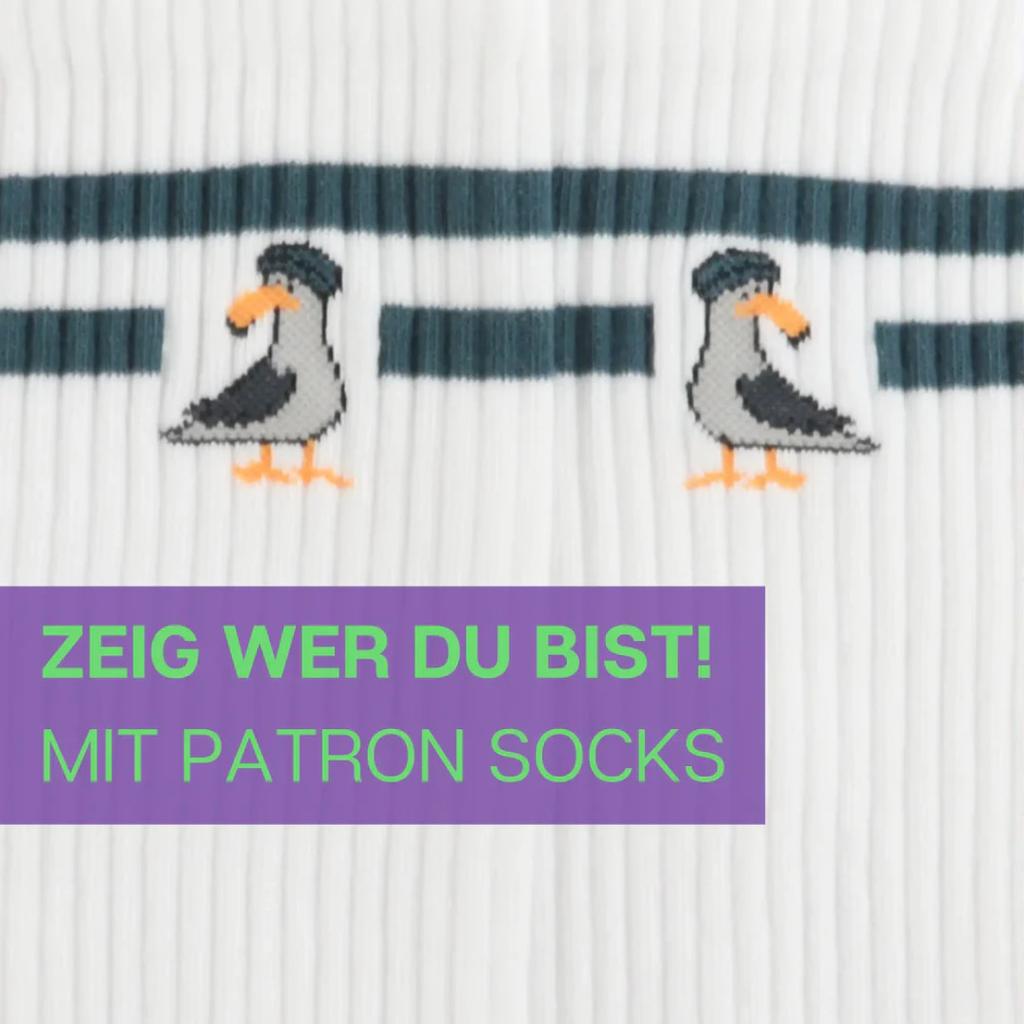 Socken Möwen Crew Socks