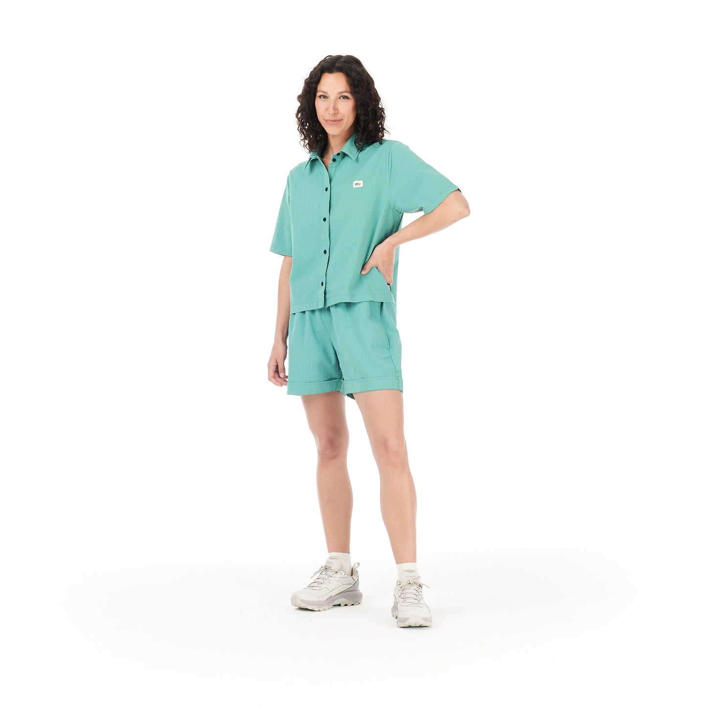 PICTURE ORGANIC CLOTHING Hemd SESIA wasabi