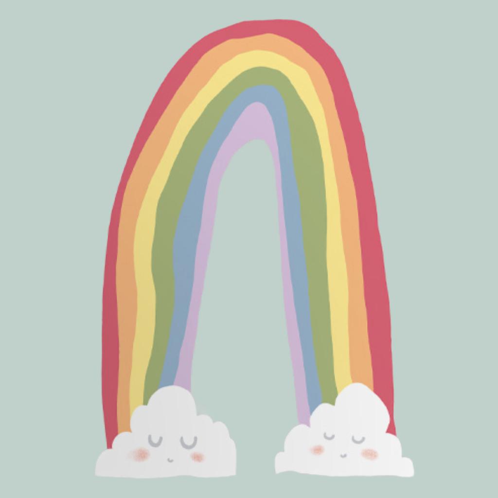 Postkarte Pride Rainbow Illustration