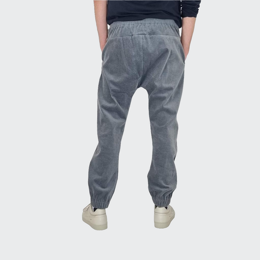 Hose BAGGY Cord mittelgrau