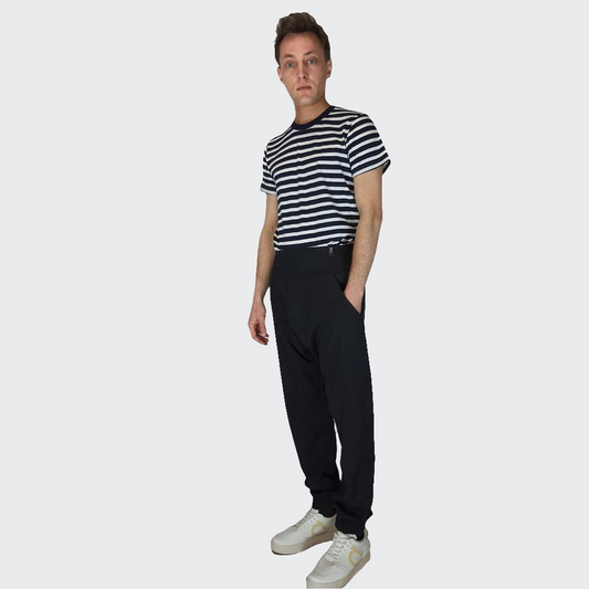 Hose BAGGY Bambusviskose schwarz