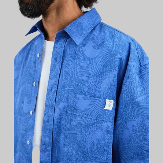 Hemd PEANUTS SURF blue