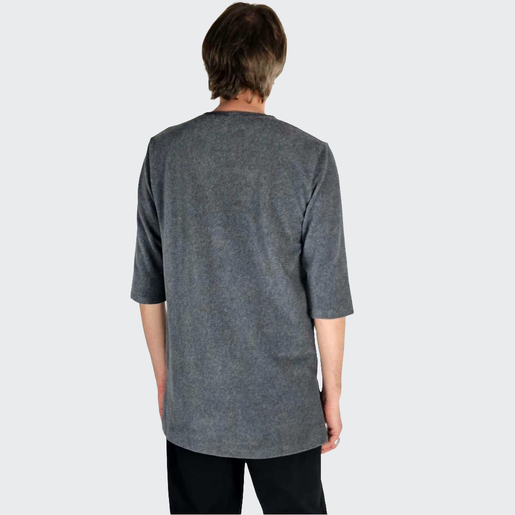 Shirt VOKUHILA Waffelnicki grau