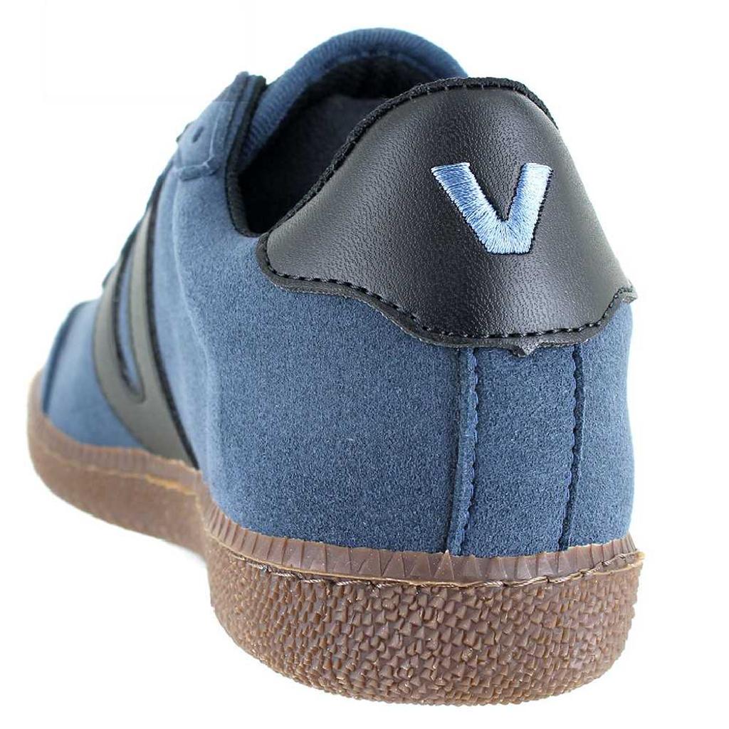 Vegetarian Shoes Sneaker Cheatah navy/black aus Wildlederimitat – veganer Unisex-Turnschuh