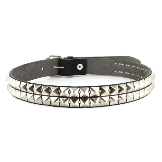 Vegetarian Shoes Pyramid Studded Belt Nietengürtel Schwarz