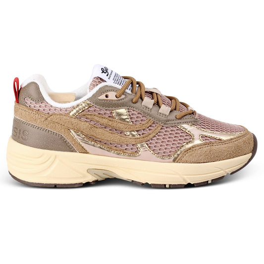 GENESIS Sneaker G-ECO ˋ99 EMBO tan/gold
