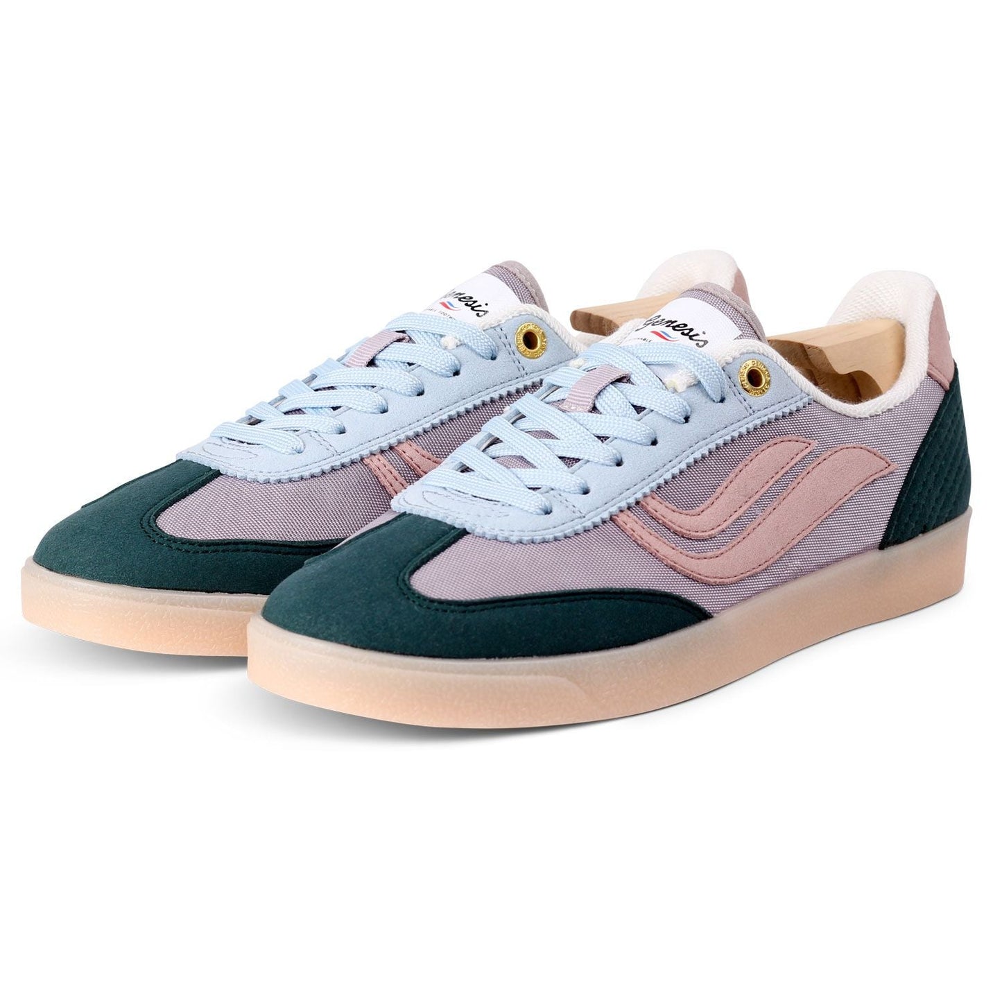 GENESIS Sneaker G-VOLLEY MESH teal/sky/old rose