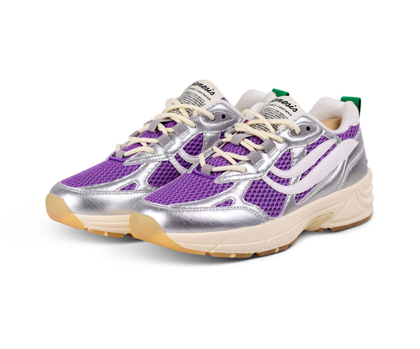 GENESIS Sneaker G-ECO ˋ99 MULTI COLOUR silver/lavender/offwhite