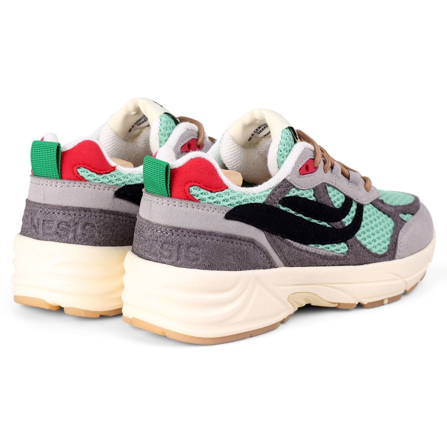 GENESIS Sneaker G-ECO ˋ99 MULTI COLOUR grey/deep mint/black