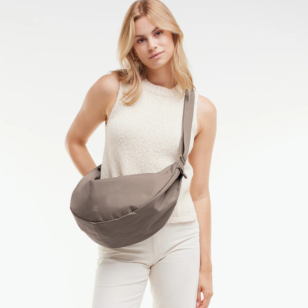 GOT BAG Tasche MOON BAG LARGE monochrome oyster
