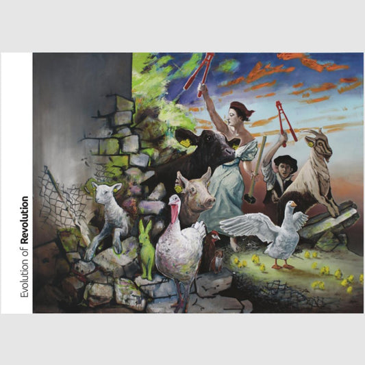 Postkarte Evolution Of Revolution