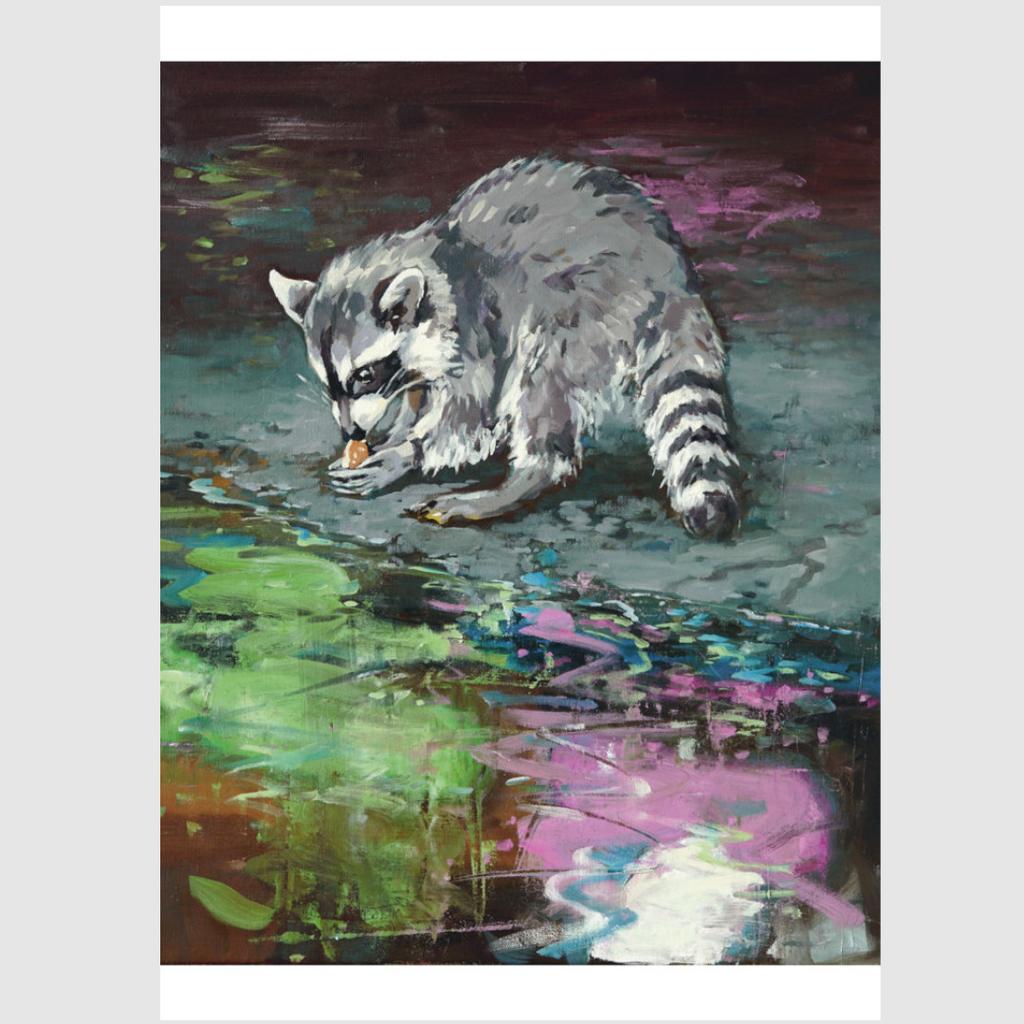 Postkarte Lichter II Illustration