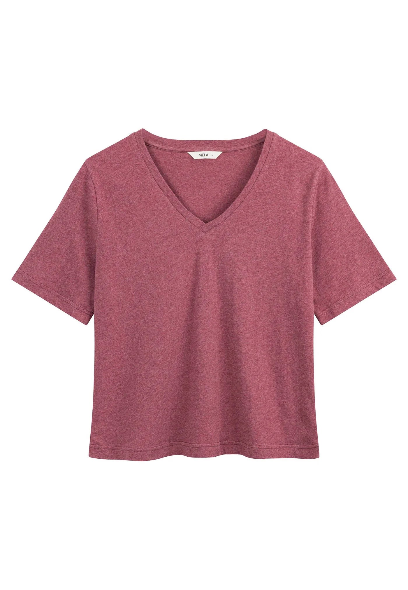 MELA V-Neck T-Shirt ANKITA jam blend