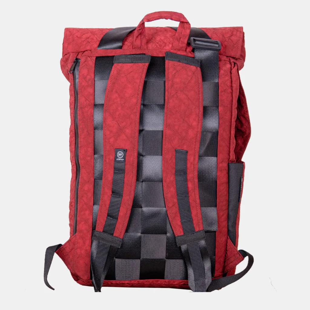 AIRPAQ Rucksack Rolltop Biq rot