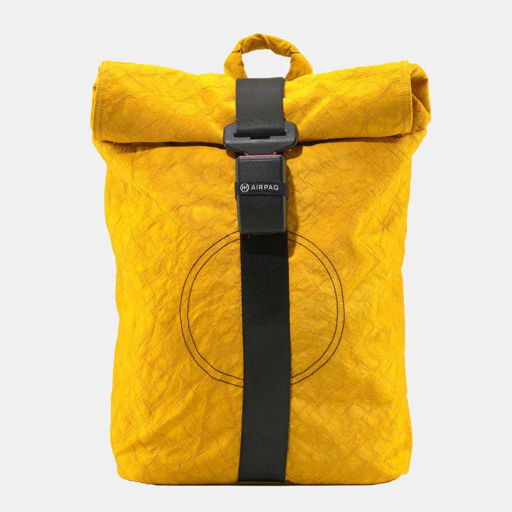 AIRPAQ Rucksack Rolltop gelb