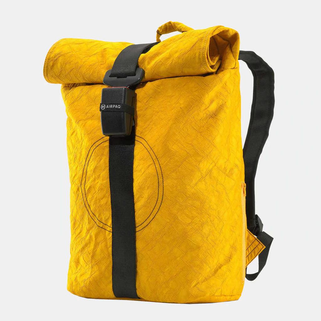 AIRPAQ Rucksack Rolltop gelb