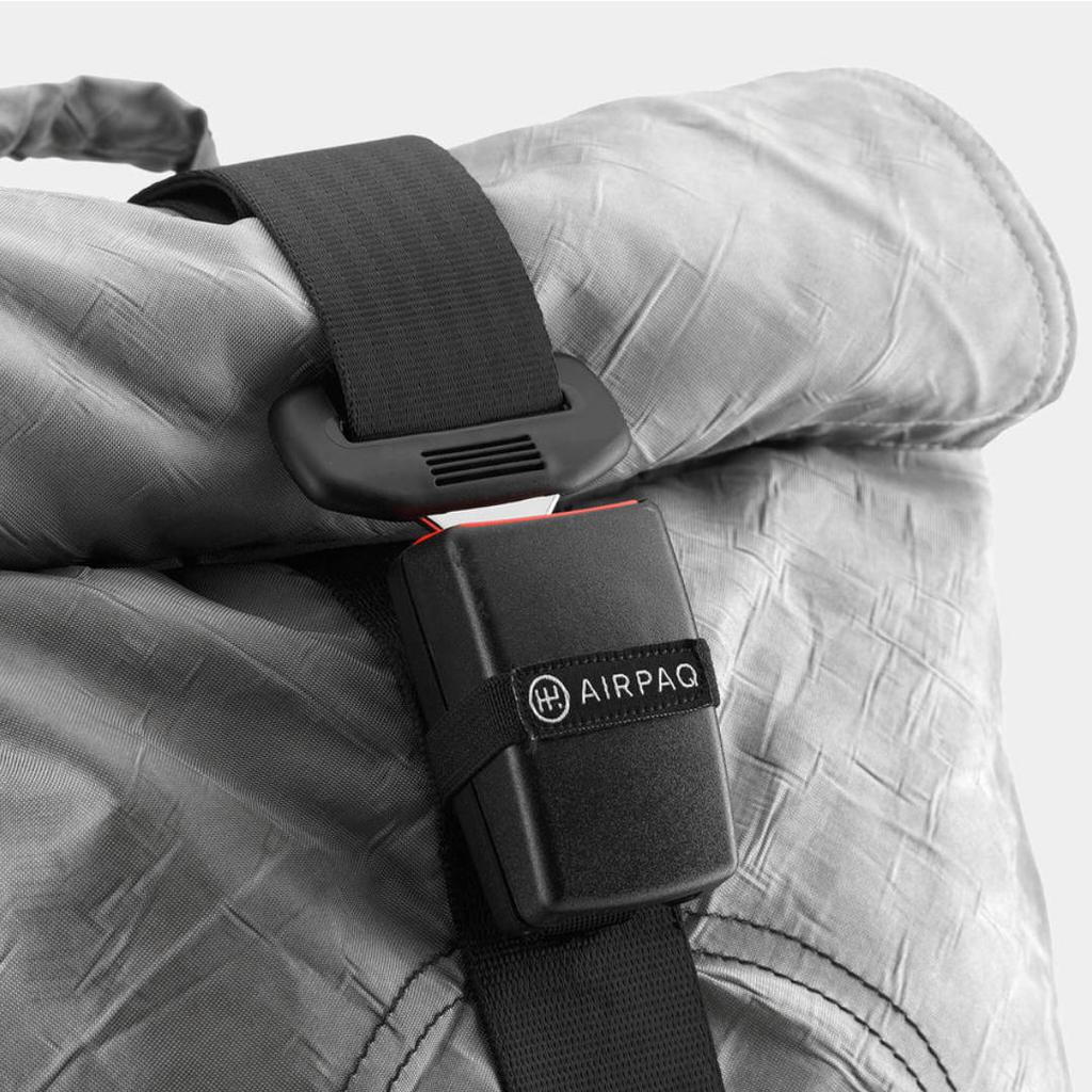 AIRPAQ Rucksack Rolltop grau