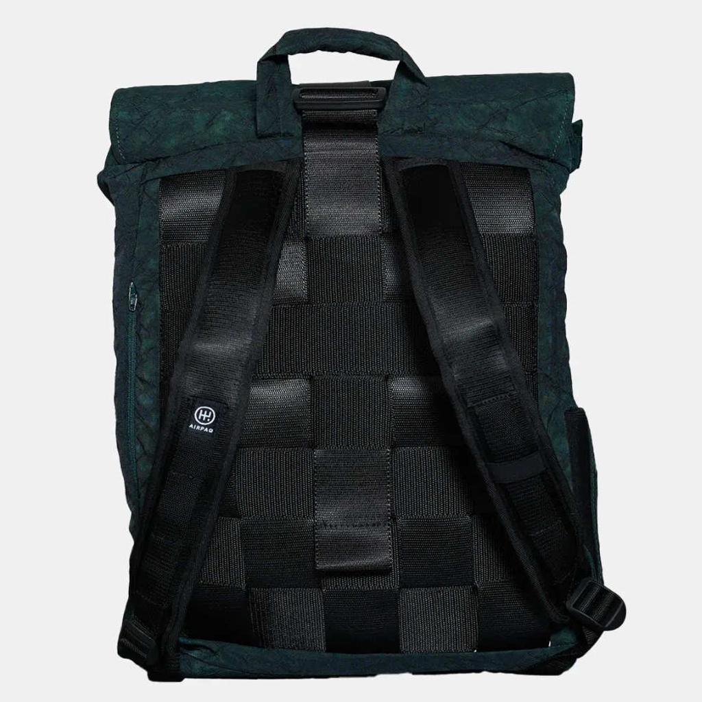 AIRPAQ Rucksack Rolltop grün