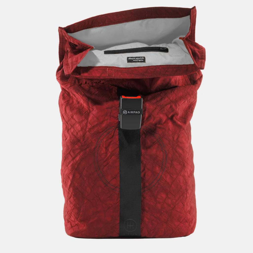 AIRPAQ Rucksack Rolltop rot