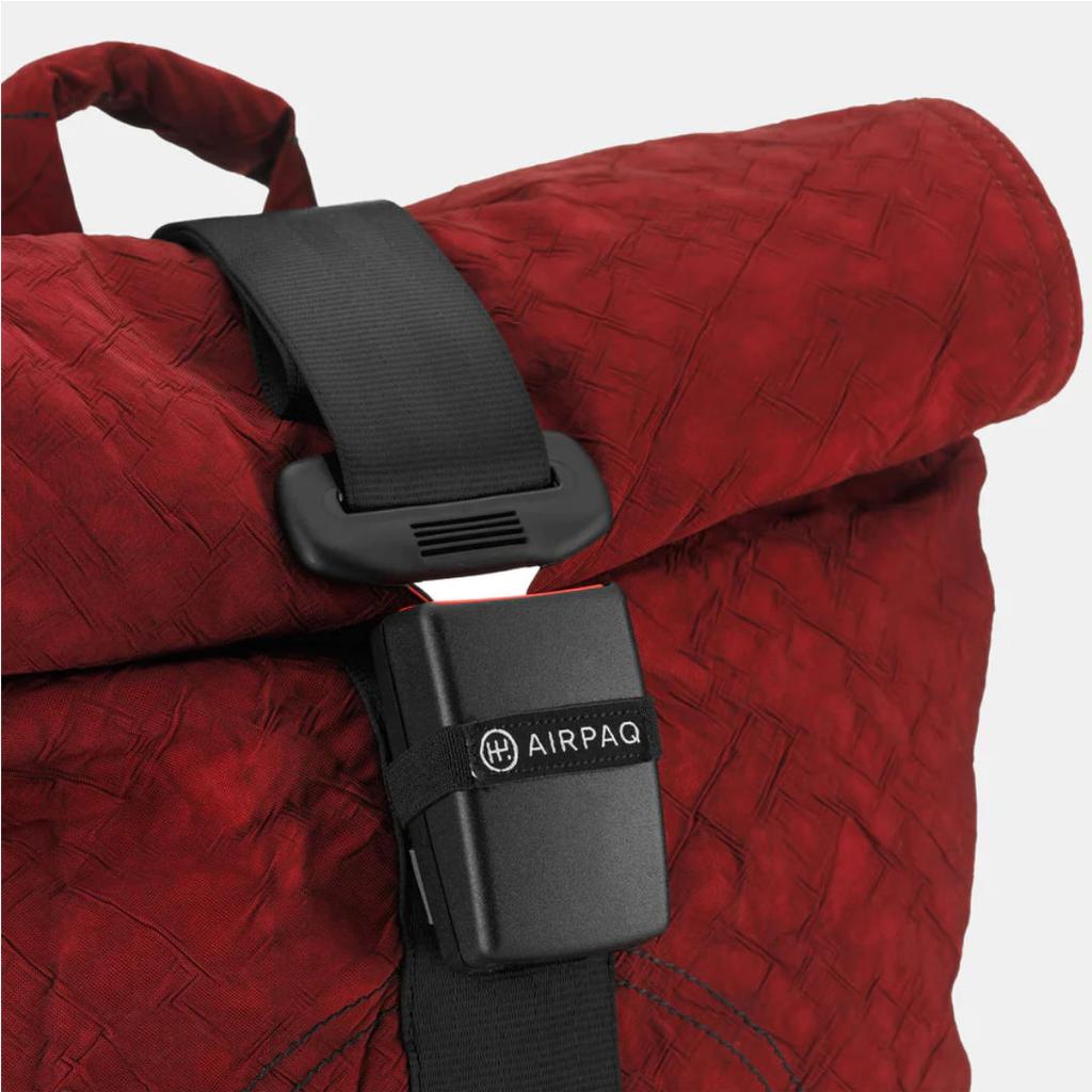 AIRPAQ Rucksack Rolltop rot