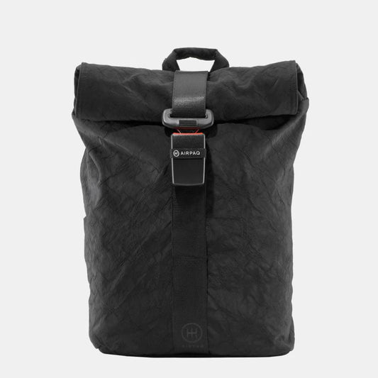 AIRPAQ Rucksack Rolltop schwarz
