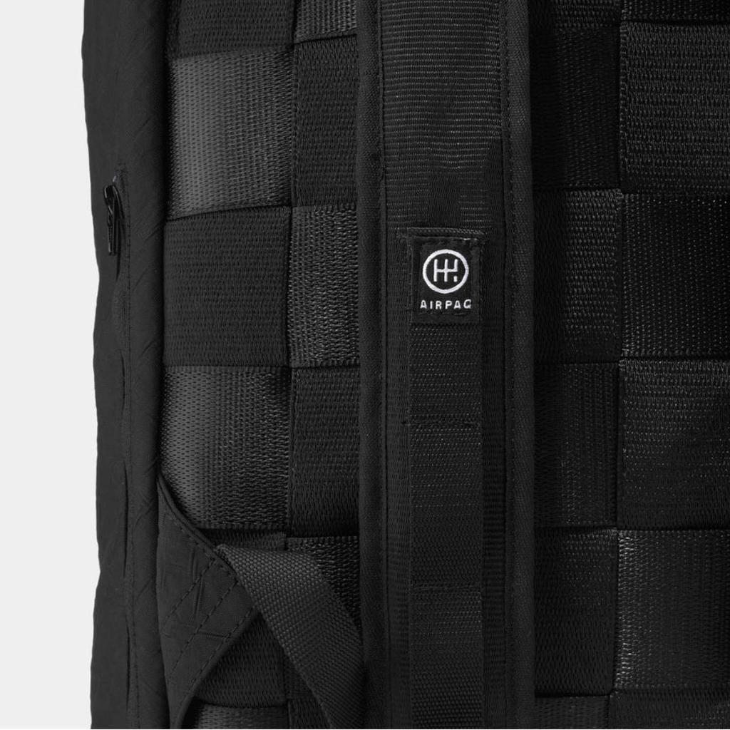 AIRPAQ Rucksack Rolltop schwarz