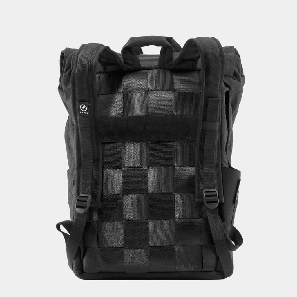 AIRPAQ Rucksack Rolltop schwarz