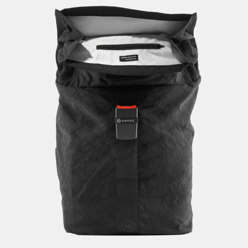 AIRPAQ Rucksack Rolltop schwarz