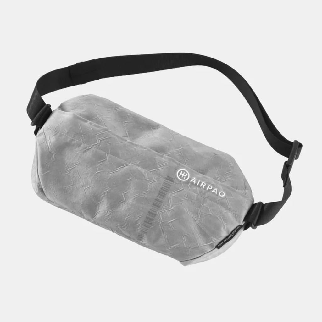 AIRPAQ Umhängetasche Slingbaq grau