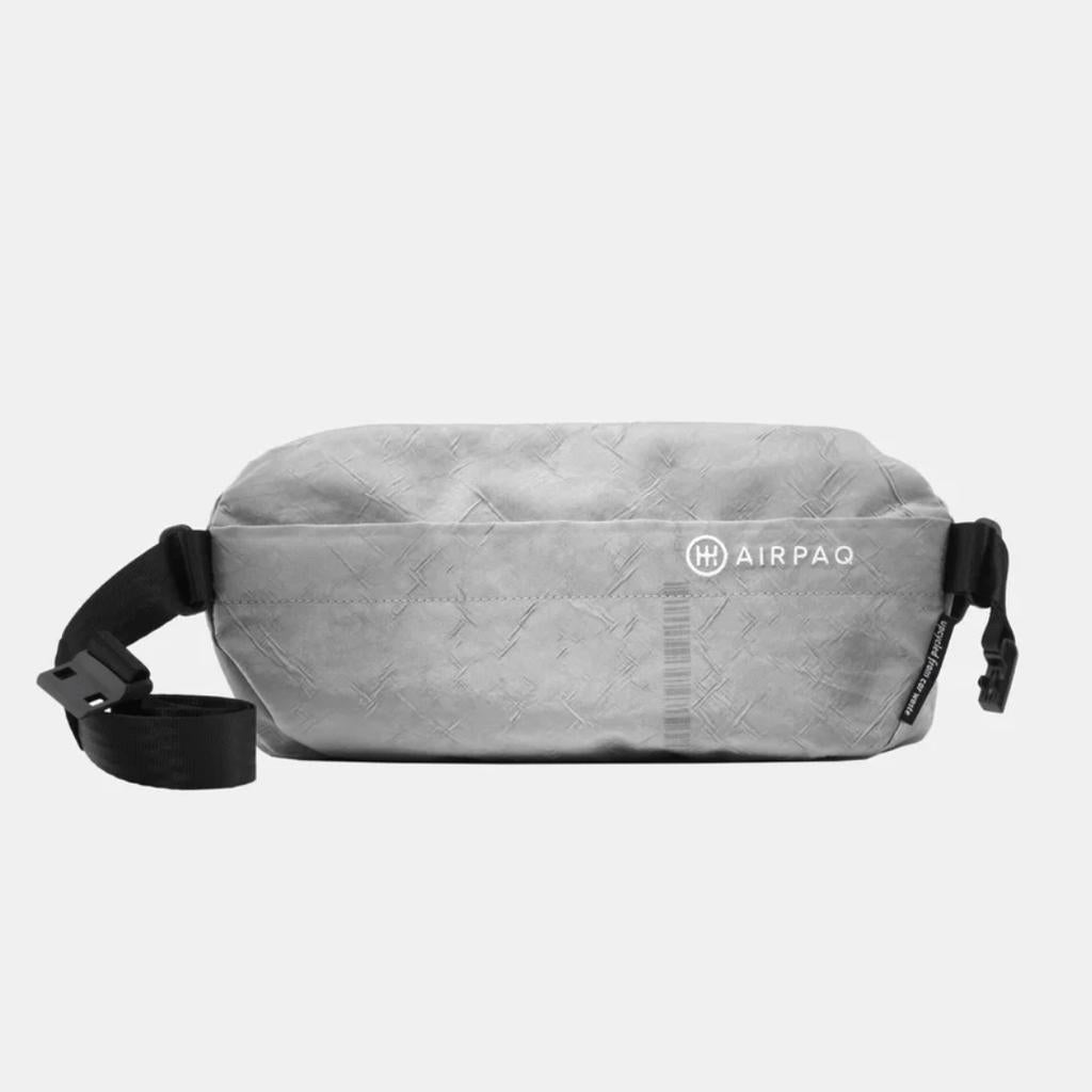AIRPAQ Umhängetasche Slingbaq grau
