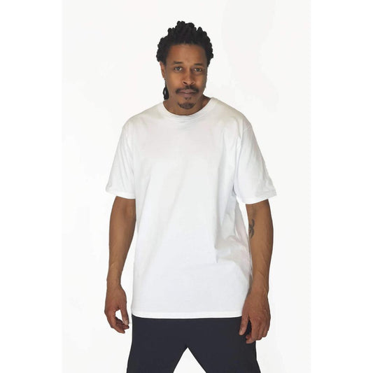 EARTH POSITIVE T-Shirt Basic OVERSIZED M51 weiß