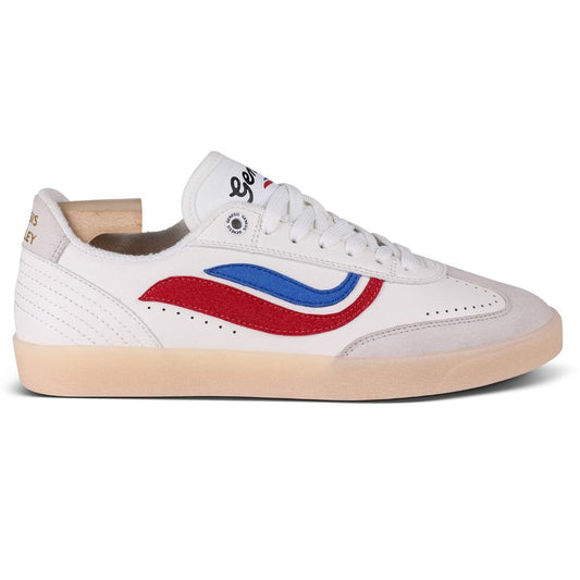 GENESIS Sneaker G-VOLLEY SUGAR CORN white/red/blue/light gum
