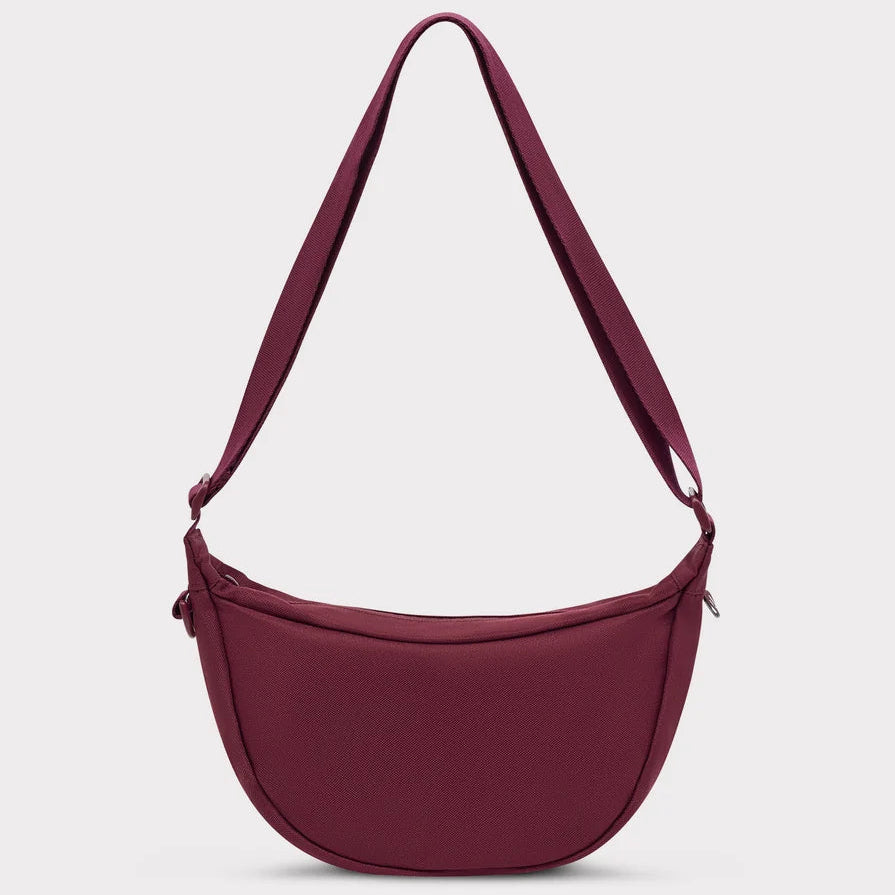 Half Moon Bag ALLY SMALL burgundy