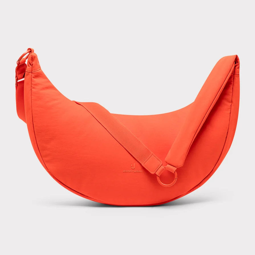 Half Moon Bag LOU LARGE coral