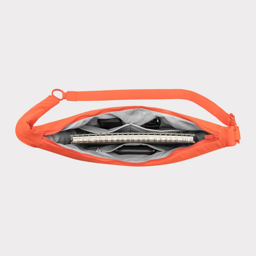 Half Moon Bag LOU LARGE coral