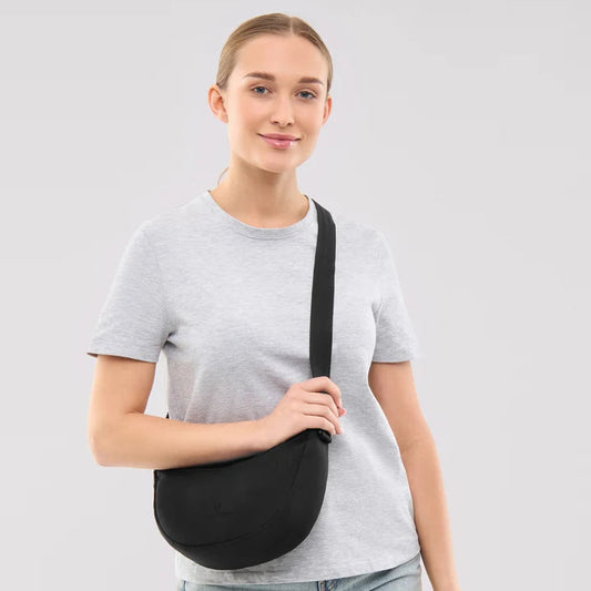 Half Moon Bag ALLY SMALL black